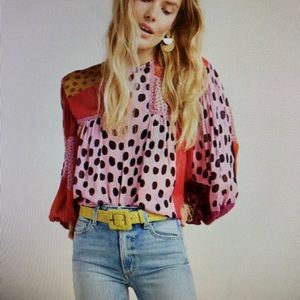 Anthropologie Miranda Blouse